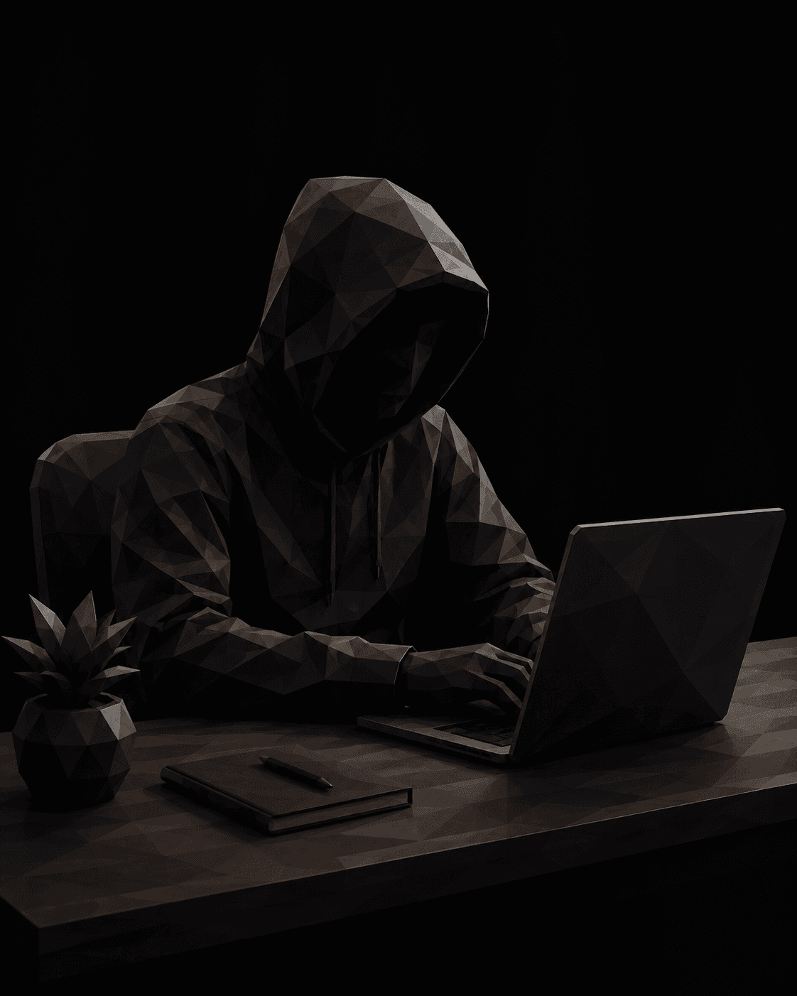 Person arbeitet an einem Laptop